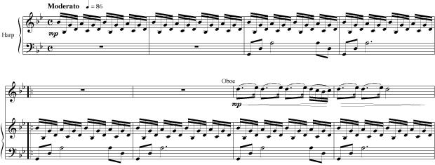 Suite IV for Oboe and Harp